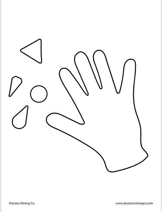 Right Hand With Shapes