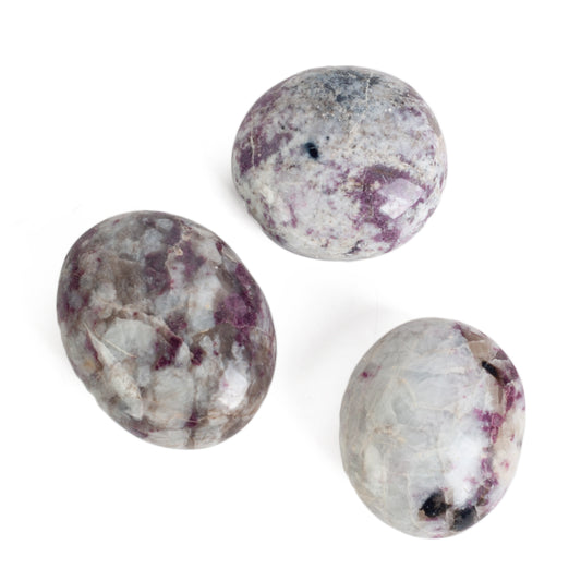 Pink Tourmaline Palm Stone