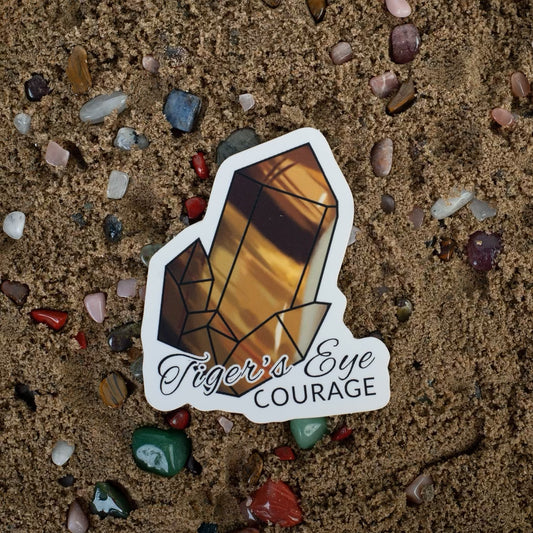 Tigers Eye Sticker