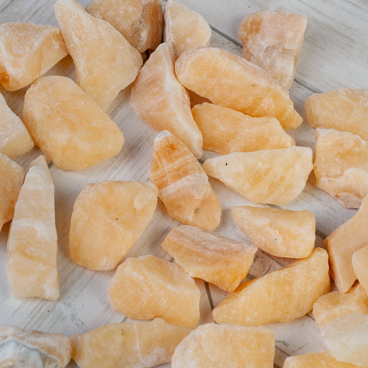 Orange Calcite Raw Crystal
